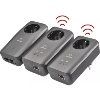 Powerline adaptérová sada Renkforce PL600D 500 MBit/s pre káblovú sieť cez elektrickú sieť