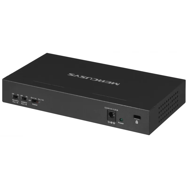 Switch Mercusys MS110P 10 portov 10/100Mbps POE+ 8 portov (verzia 1.0)