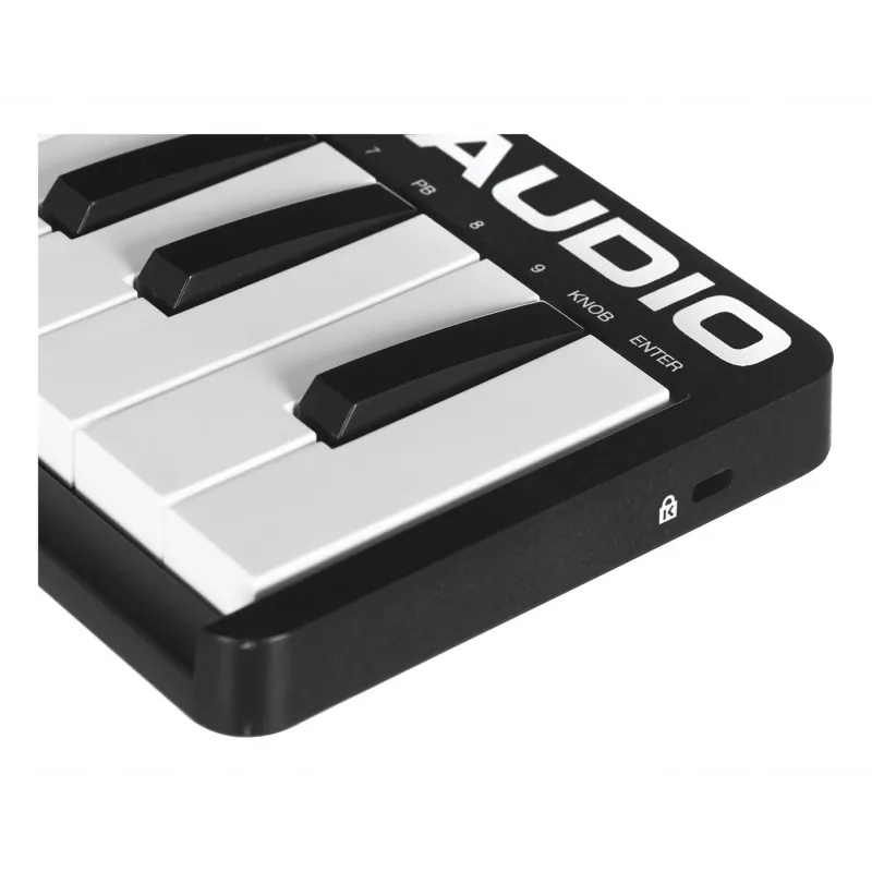 M-AUDIO Keystation Mini 32 MK3 MIDI klávesnica 32 klávesov USB čierna, biela