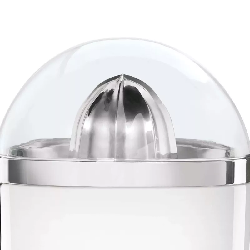 Elektrický lis na citrusy Smeg CJF11WHEU 70 W biela nehrdzavejúca oceľ