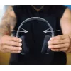 Skullcandy Crusher 540 Active S6EVW-T992 slúchadlá over-ear, bezdrôtové aj káblové, Bluetooth, Sensory Bass, batéria 40 h, skladacie, Black Coal
