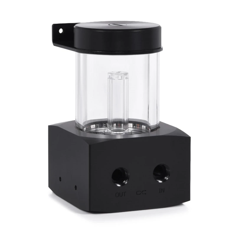 Alphacool Core 100 Aurora 15393 nádrž, D5/VPP, ARGB, acetál/akryl, čierna