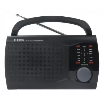 Rádio FM AM Eltra Ewa čierne