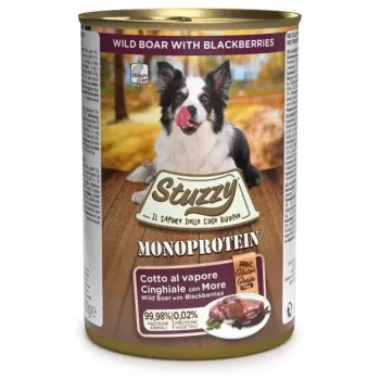 STUZZY Monoprotein diviak - mokré krmivo pre psov - 400 g