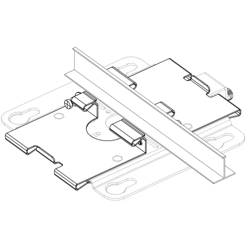WLAN access point T-bar držiak Lancom Systems LX-7000 pre LX-7500 LX-7300, biely, balenie 5 ks