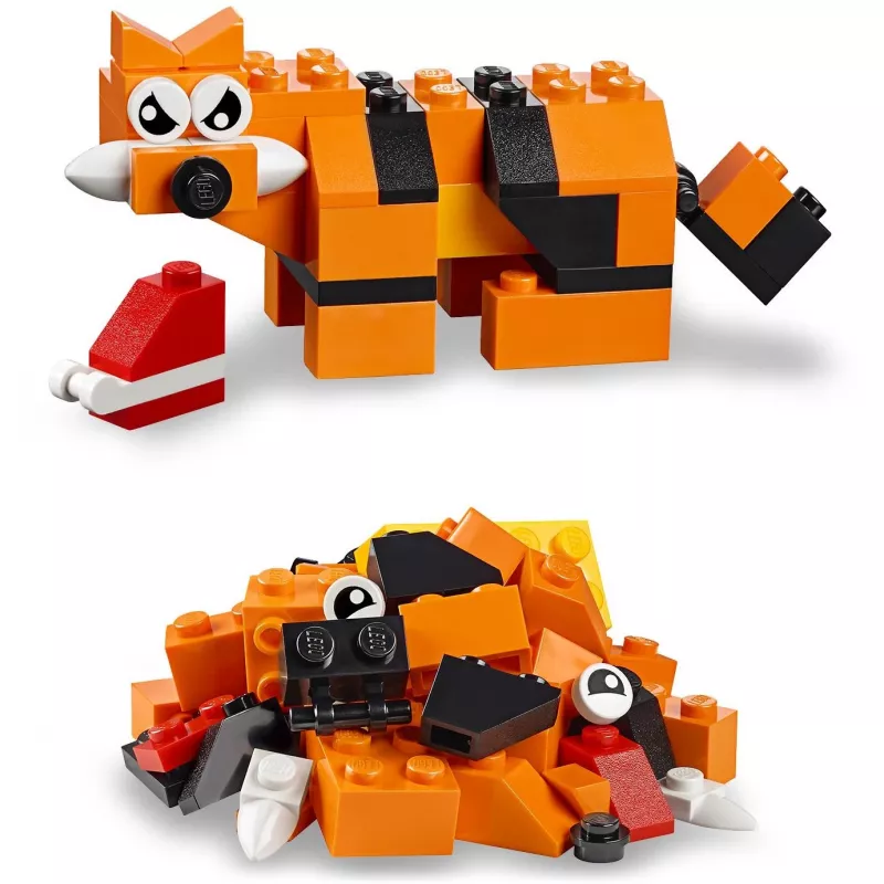 LEGO 10696 Classic Medium Creative Brick Box – jednoduché skladovanie, farebné kocky, stavebnica pre deti, chlapcov a dievčatá od 4 rokov