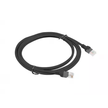 Lanberg PCU6-10CC-0200-BK Patch kábel Cat.6 U/UTP, 2 m, Čierna