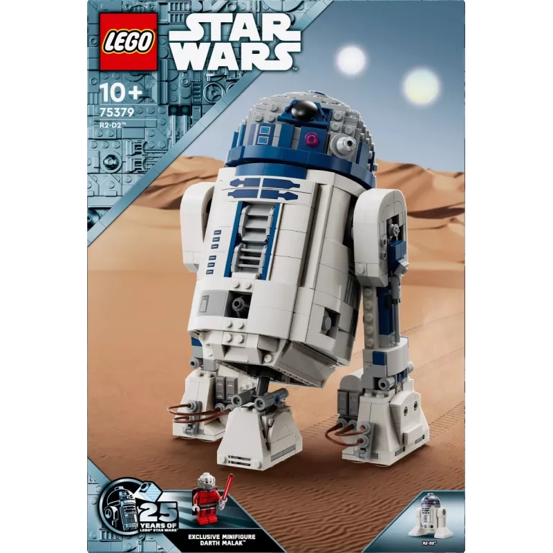 LEGO Star Wars 75379 R2-D2 stavebnica s minifigúrkou Darth Malak, 1050 dielikov, 10+