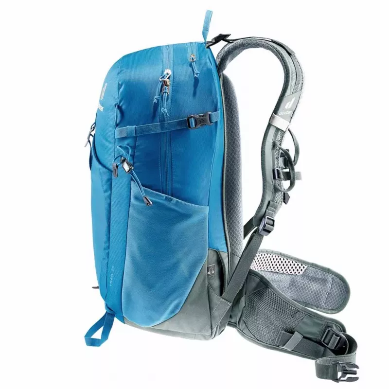 Batoh DEUTER Trail 25 turistický denný batoh, 25 L, polyester, pláštenka, bedrový pás