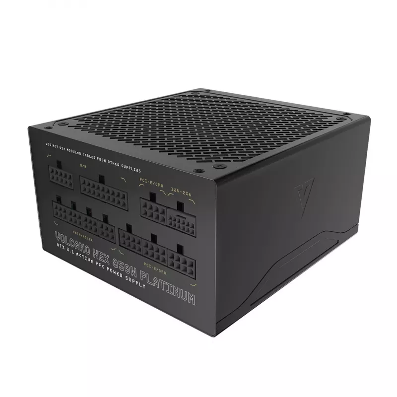 Napájací zdroj MODECOM Volcano Hex 850W Platinum modulárny ATX 850 W 80 Plus Platinum