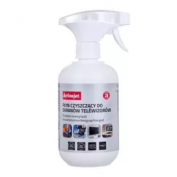 Čistiaci sprej na zariadenia ActiveJet AOC-028 500 ml — na LCD/LED/plazmové obrazovky, rozprašovacia fľaša