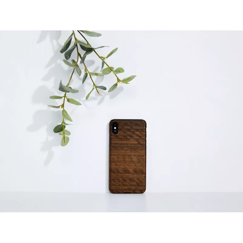 Puzdro na telefón man and wood pre iPhone XS Max — koala čierna