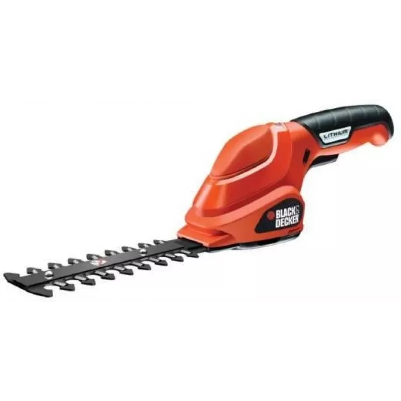 Nožnice na živý plot Black & Decker GSL300 dvojitý nôž 600g batéria 3,6V