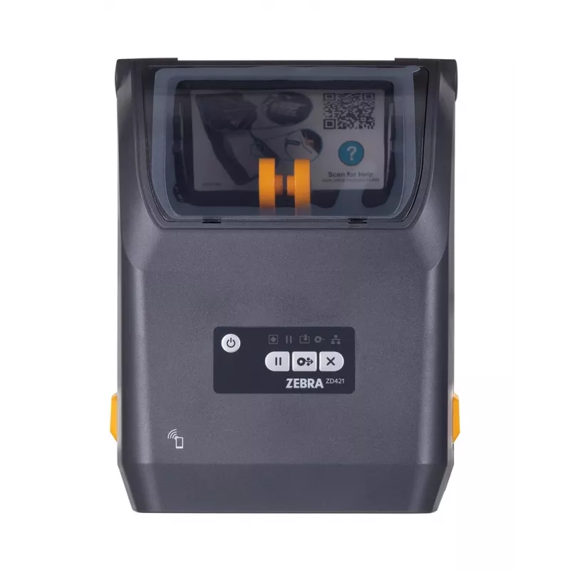 Zebra ZD421T tlačiareň etikiet termotransfer 300 x 300 DPI 102 mm/s káblové & bezdrôtové Ethernet LAN Bluetooth