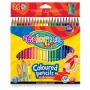 Colorino Kids trojhranné farebné ceruzky 24 farieb (s strúhadlom)