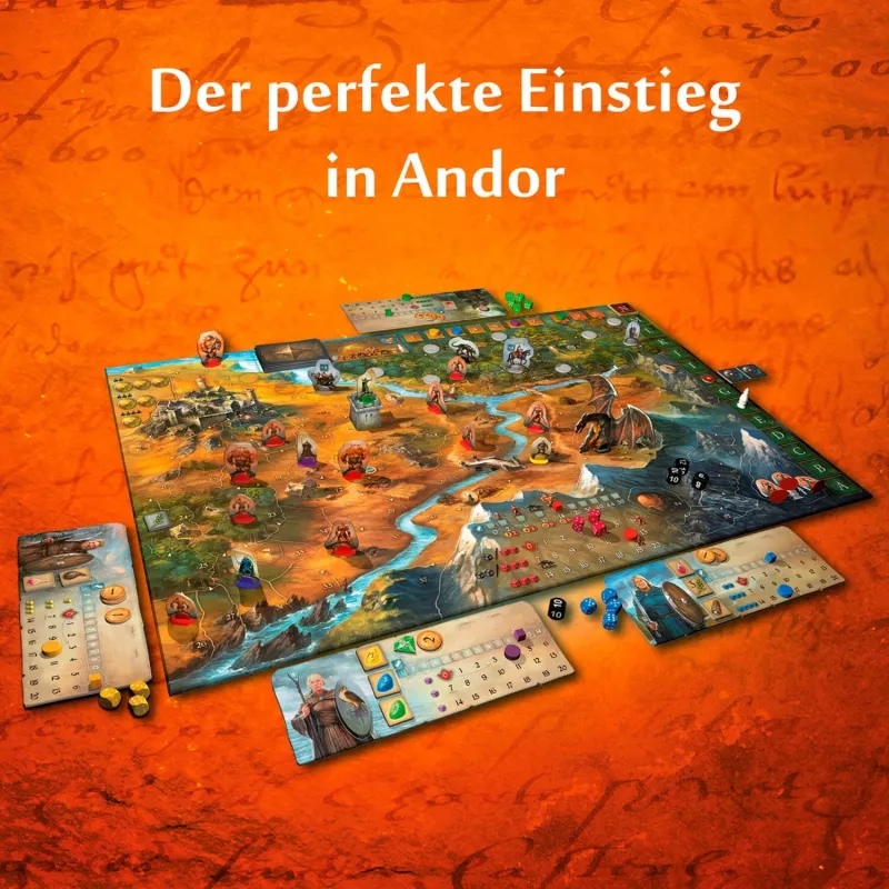 Kosmos Andor The Legends of Andor - Big Box kartová hra cestovanie/dobrodružstvo