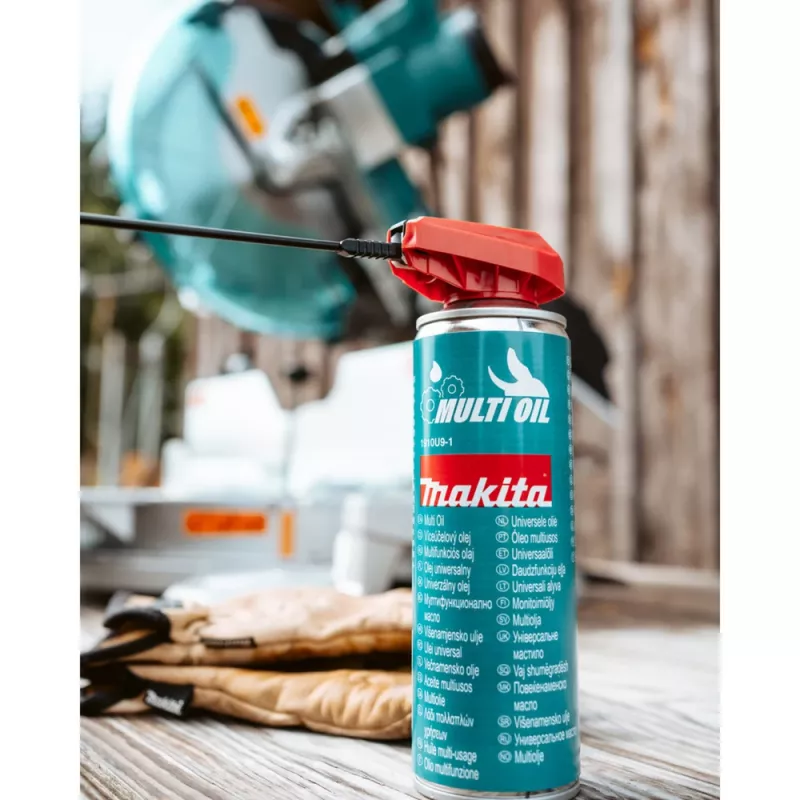 Makita 1910U9-1 multifunkčný ošetrovací olejový sprej 300 ml