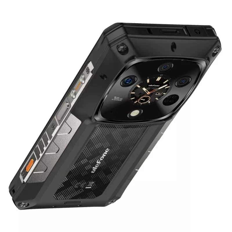 Odolný smartfón UleFone Armor 28 Ultra 5G — 16 GB RAM, 1 TB úložisko, čierny