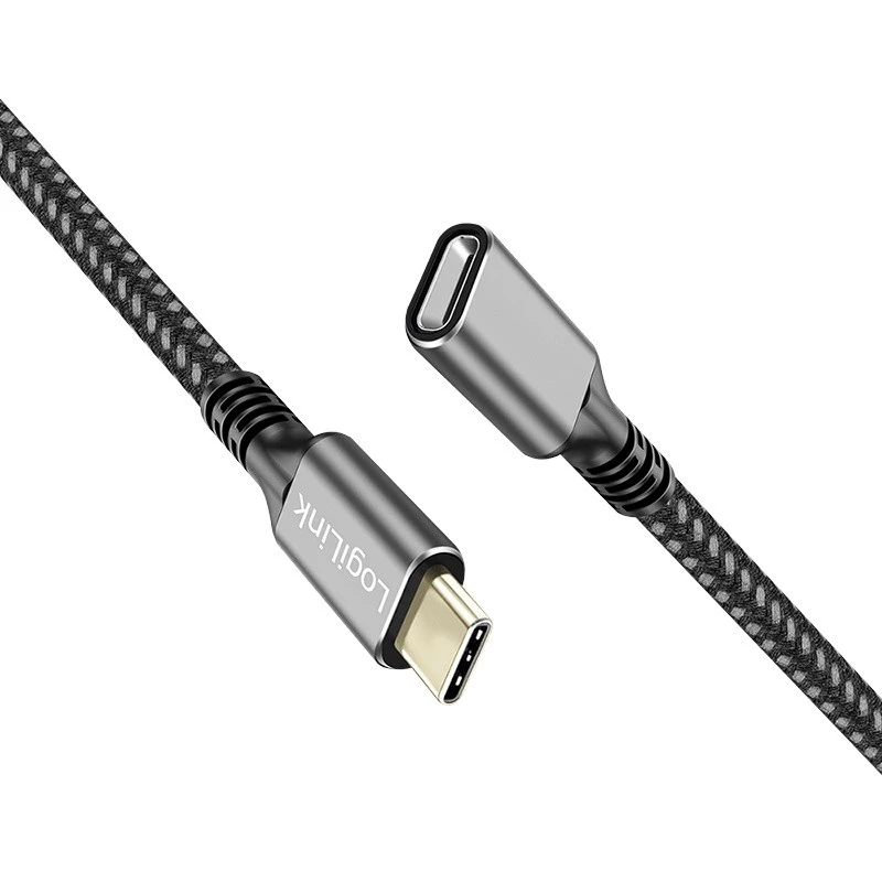 USB 3.2 Gen1 Type-C na USB-C/F, PD, 2m
