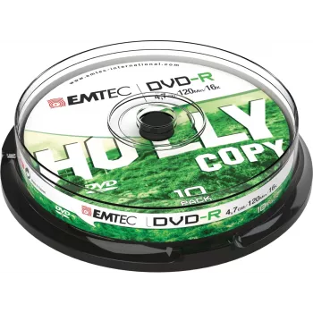 DVD-R Emtec ECOVR471016CB 4,7 GB 16x 10 ks