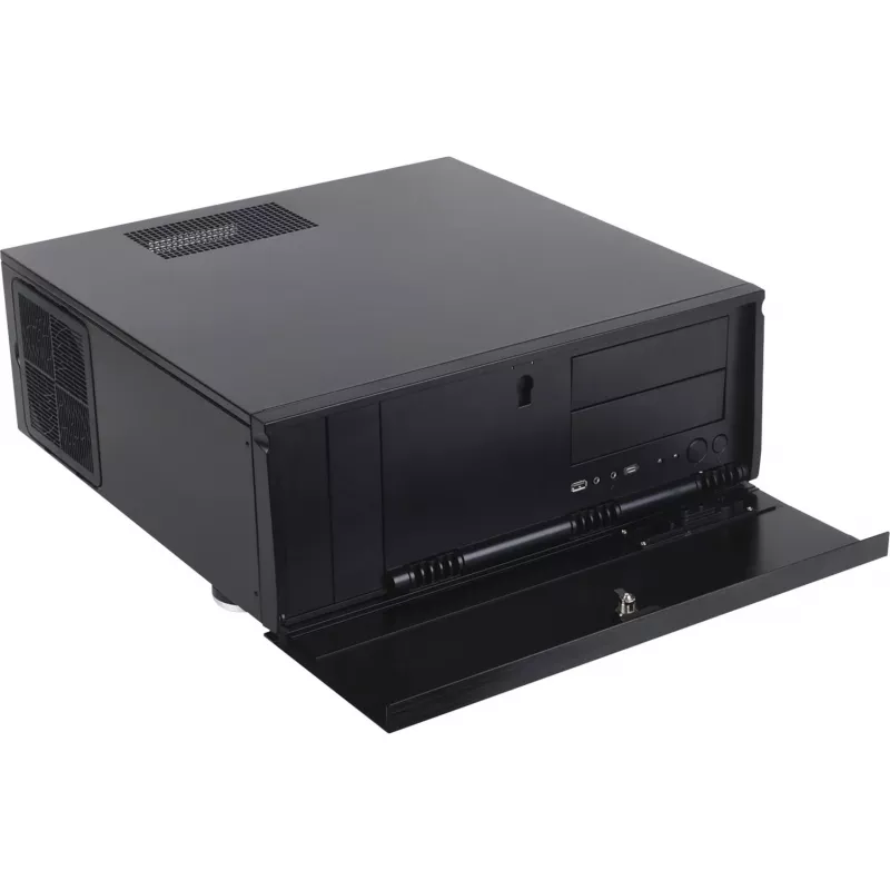 SilverStone Grandia GD07 počítačové puzdro - Tower - SSI, čierna