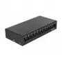 Patch panel DeLOCK Keystone 12 portov čierny