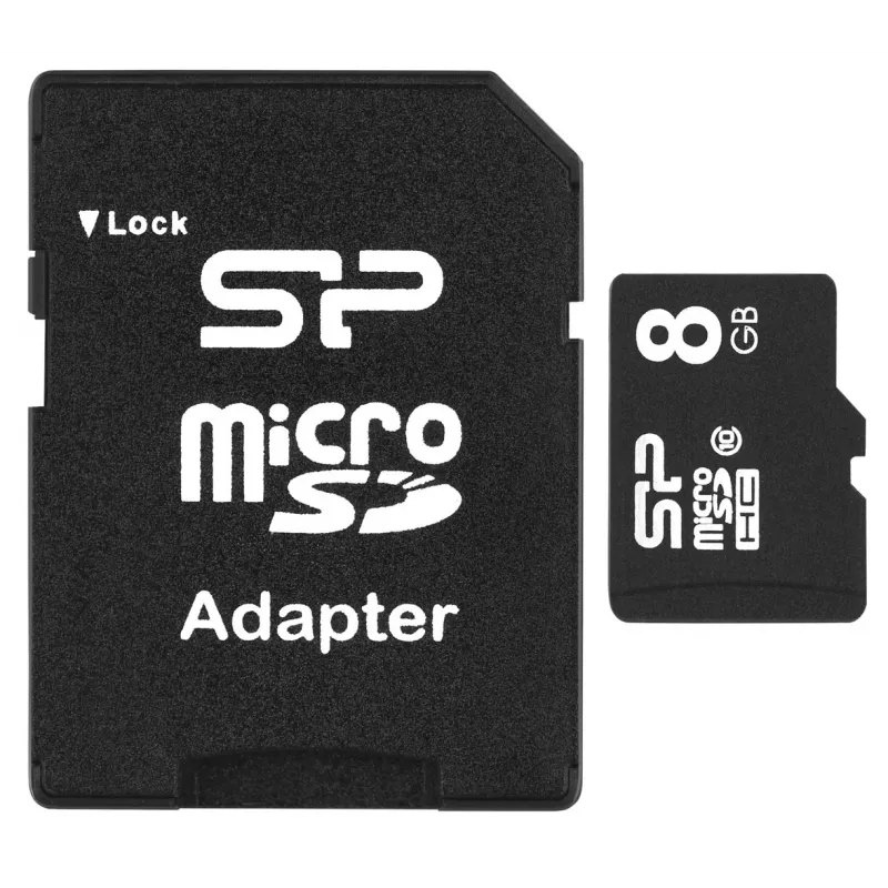 Silicon Power SP008GBSTH010V10SP pamäťová karta 8 GB MicroSDHC Class 10