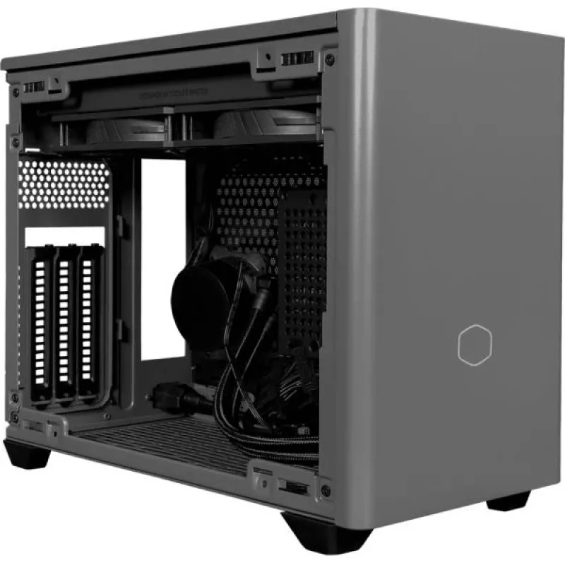 Cooler Master NR200P-MCNN85-SL0 MasterBox NR200P MAX čierna/sivá, Mini-ITX, USB 3.2 Gen 1, 2x 2.5