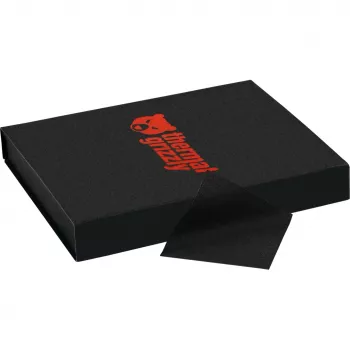 Tepelná podložka Thermal Grizzly Carbonaut 32×32 mm, hrúbka 0,2 mm, karbónová farba