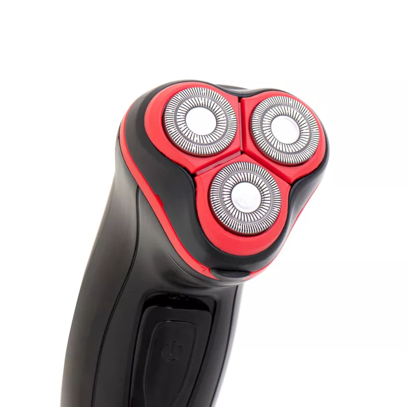Mesko MS 2926 pánsky holiaci strojček rotačný trimmer čierny, červený