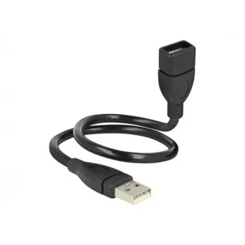 USB kábel DeLOCK 35 cm USB 2.0 83498 čierny