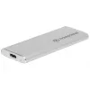 Transcend ESD240C – SSD – 480 GB – externý (prenosný) – M.2 – USB 3.1 Gen 2 (USB-C konektor) – strieborný