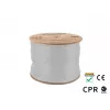 Lanberg LCUF6L-11CU-0305-S sieťový kábel U/FTP Cat6a 305 m, plná meď, LSZH, CPR, 500 MHz, testovaný Fluke, sivý