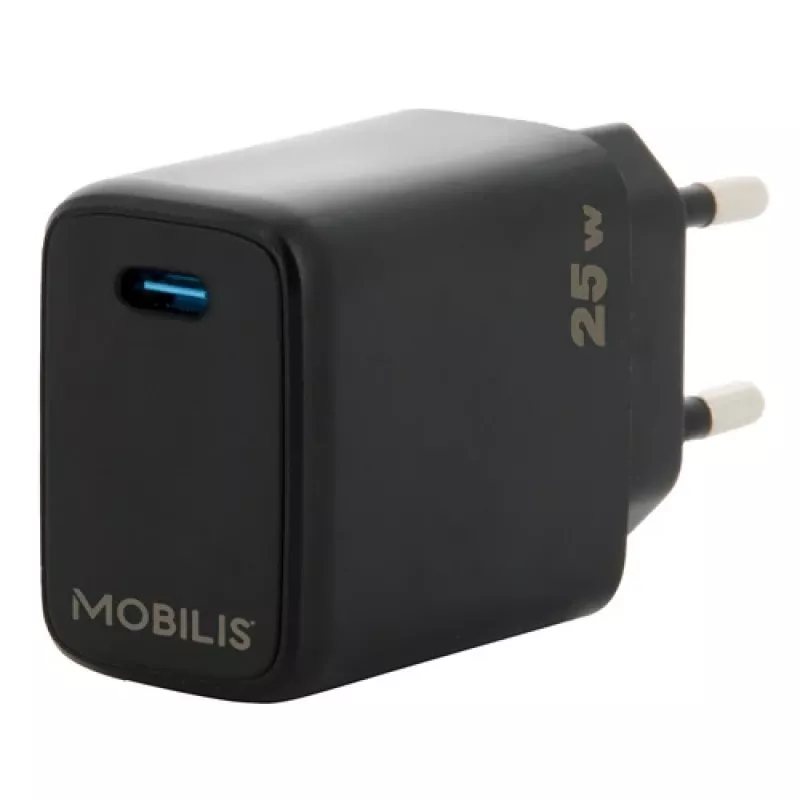 Nabíjačka pre mobilné zariadenia Mobilis 001380 univerzálna čierna AC rýchle nabíjanie
