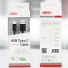 UNITEK Y-C474BK USB kábel USB 3.2 Gen 1 (3.1 Gen 1) 1 m USB A USB C čierny