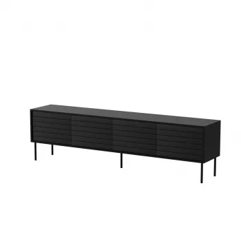 Cama CORTINA 4D TV skrinka 200x40x55 čierna