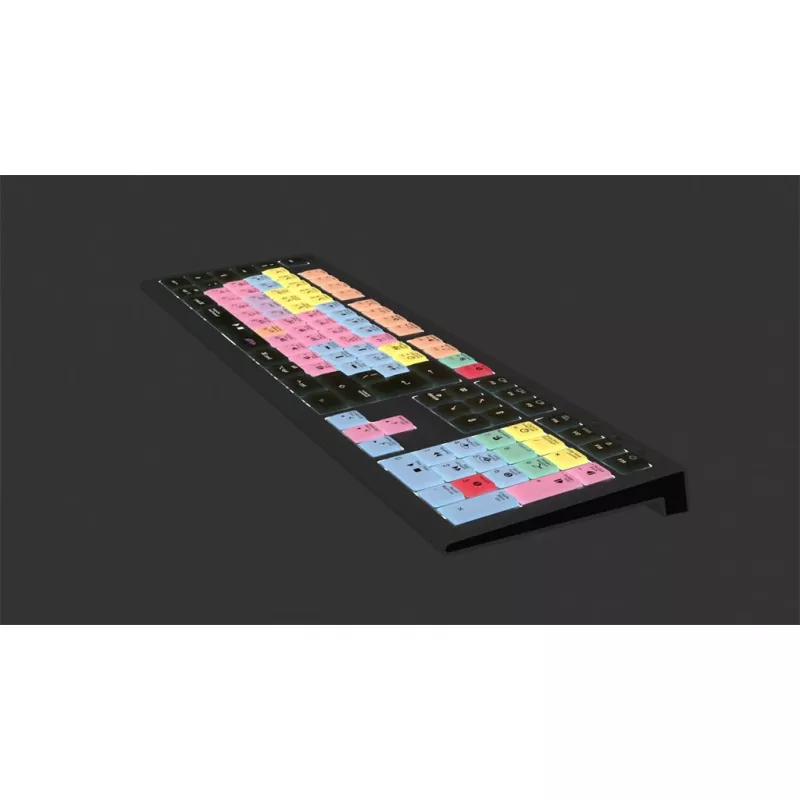 Logickeyboard ASTRA 2 USB QWERTY klávesnica čierna full-size 104 klávesov