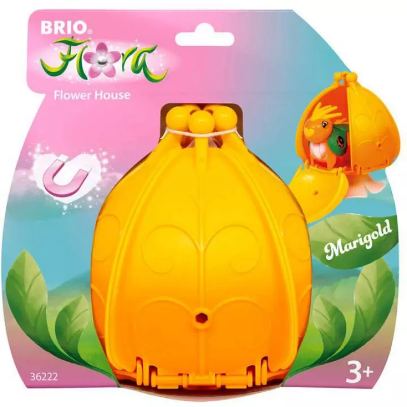 Domeček hračiek BRIO Marigold Flower House zelená žltá 36222