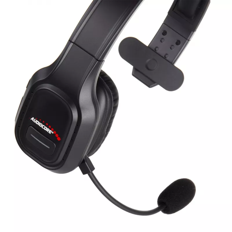 Audiocore 74452 Bluetooth headset slúchadlá potlačenie hluku mikrofón Call Center Google Siri kancelária bezdrôtový