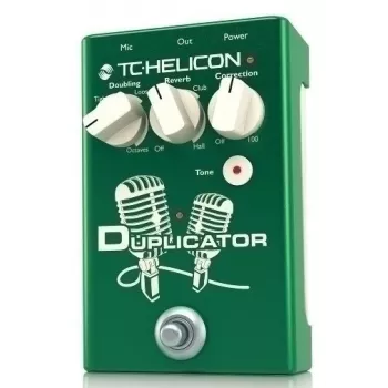 Doubling Reverb Correction TC-Helicon Duplicator 000-DDX00-00010 – zariadenie na zdvojenie spevu a reverb efekt