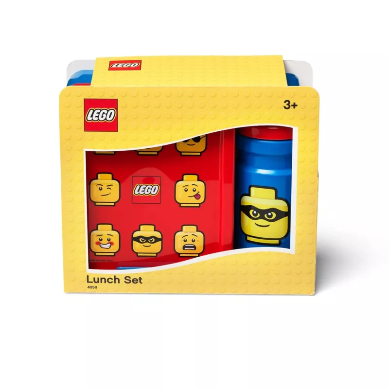 Sada na obed LEGO 40580001 Bright Blue – detská desiata a sada fliaš na pitie
