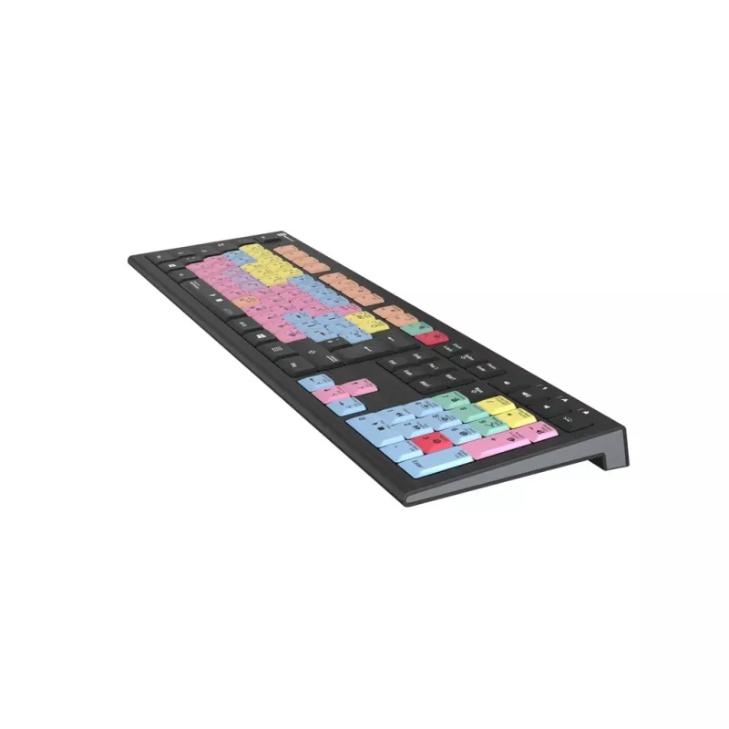 Logickeyboard ASTRA 2 USB QWERTZ klávesnica čierna full-size 108 klávesov