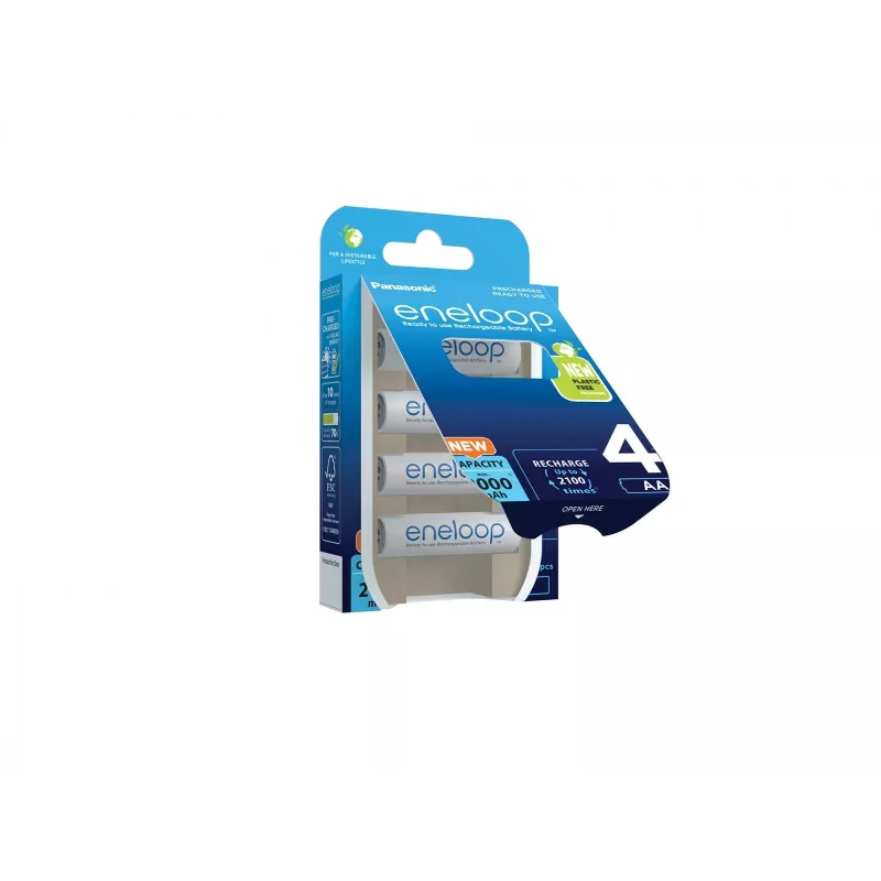 Akumulátory PANASONIC ENELOOP AA 2000 mAh 4 ks (BK-3MCDE/4CP)