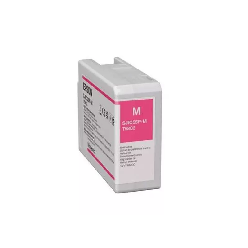 Atramentová kazeta Epson SJIC55(M) pre ColorWorks CW-D6500/D6000, magenta