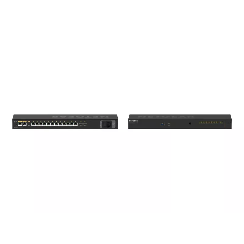NETGEAR M4250-12M2XF Managed L2/L3 2.5G Ethernet 1U čierny