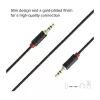 SBS TECABLE35KR - Audiokábel - mini-phone stereo 3,5 mm samec na mini-phone stereo 3,5 mm samec - 1,5 m - čierna (TECABLE35KR)