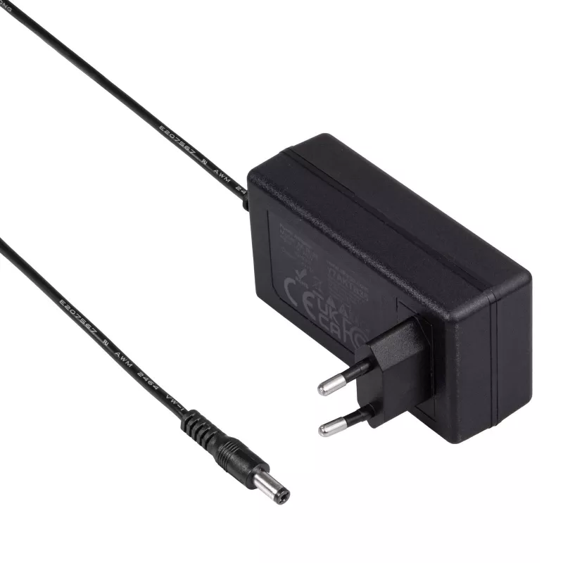 Akyga AK-TB-35 univerzálny napájací zdroj, 24 V, 2 A, 48 W, 5,5 x 2,1 mm, 1 m