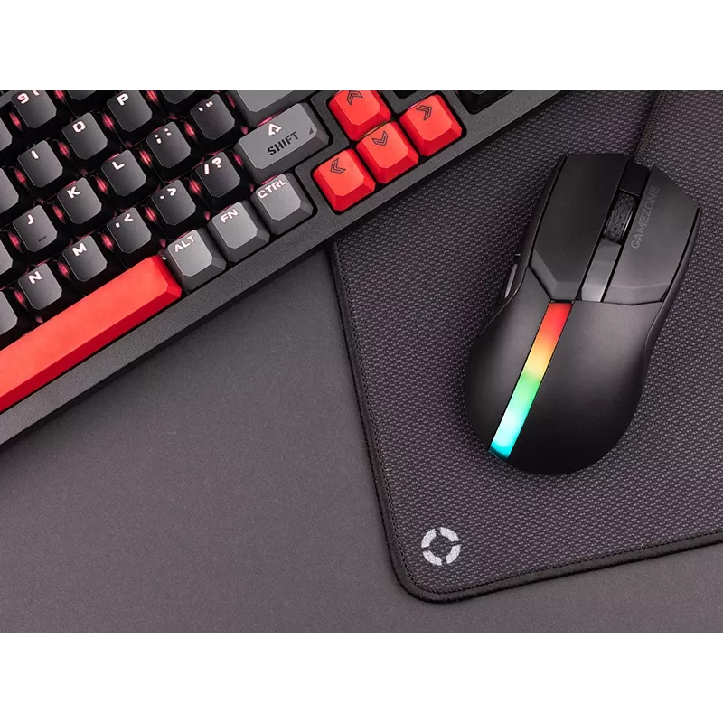 Myš Tracer 47416 Gamezone Cool čierna RGB USB