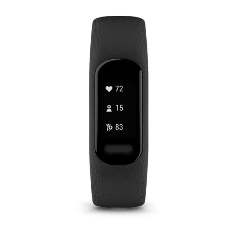 Garmin VIVOSMART 5 OLED digitálny 88 x 154 pixelov dotykový displej čierna GPS (satelit)