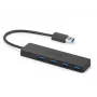 USB hub Anker Innovations A7516016 USB 3.2 Gen 1 Type-A 5000 Mbit/s čierny